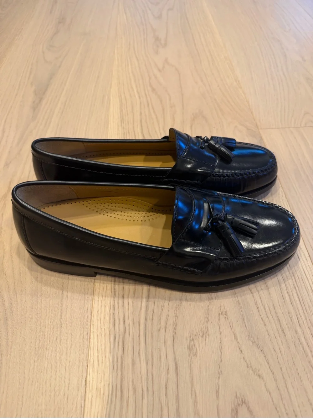 Cole Haan Men’s Black Tassel Loafers Size 11.5
